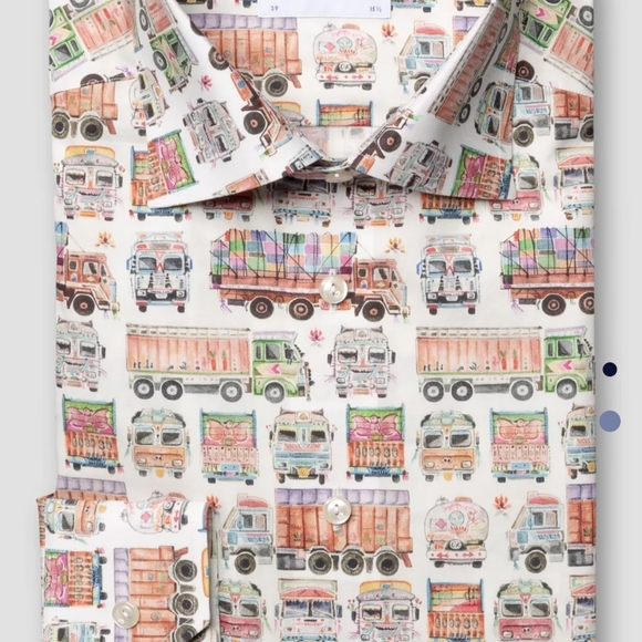 ETON Signature Twill Trucks Shirt 41 / 16 / L - Picture 9 of 16